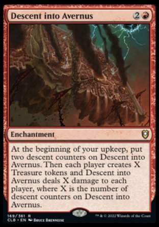 Descent into Avernus [Commander Legends: Battle for Baldur's Gate] | Magic Magpie