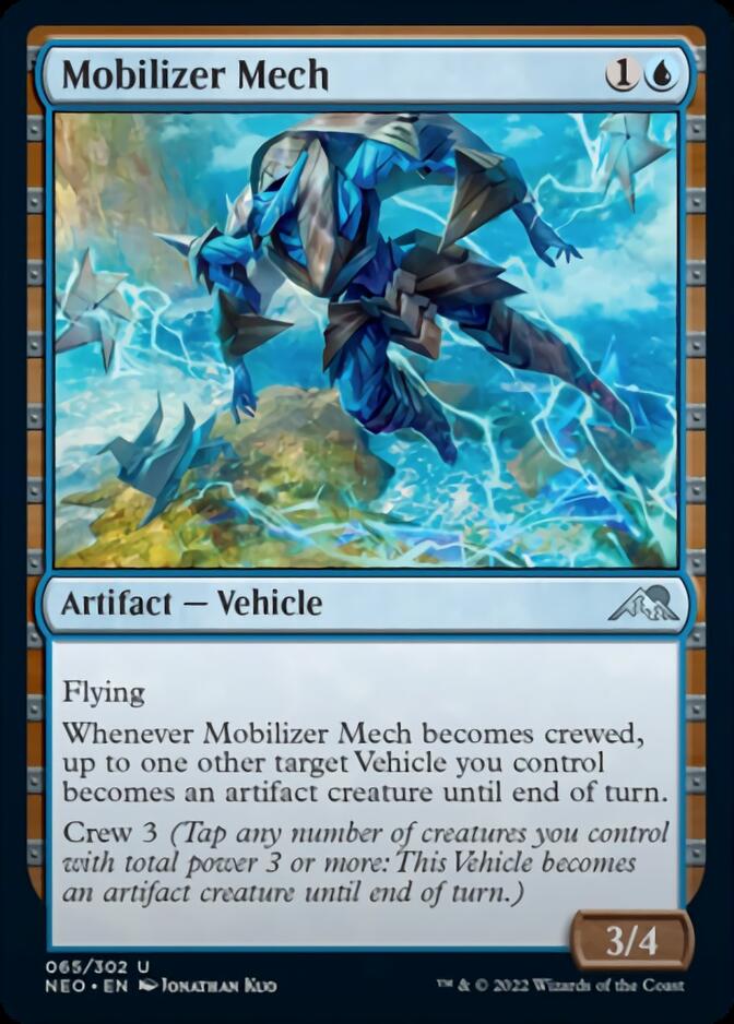 Mobilizer Mech [Kamigawa: Neon Dynasty] | Magic Magpie