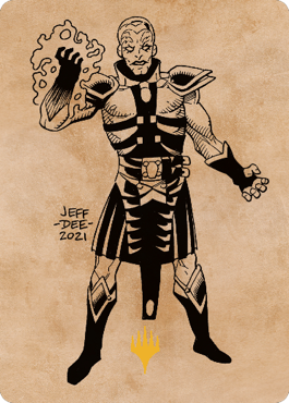 Jon Irenicus, Shattered One Art Card (67) (Gold-Stamped) [Commander Legends: Battle for Baldur's Gate Art Series] | Magic Magpie