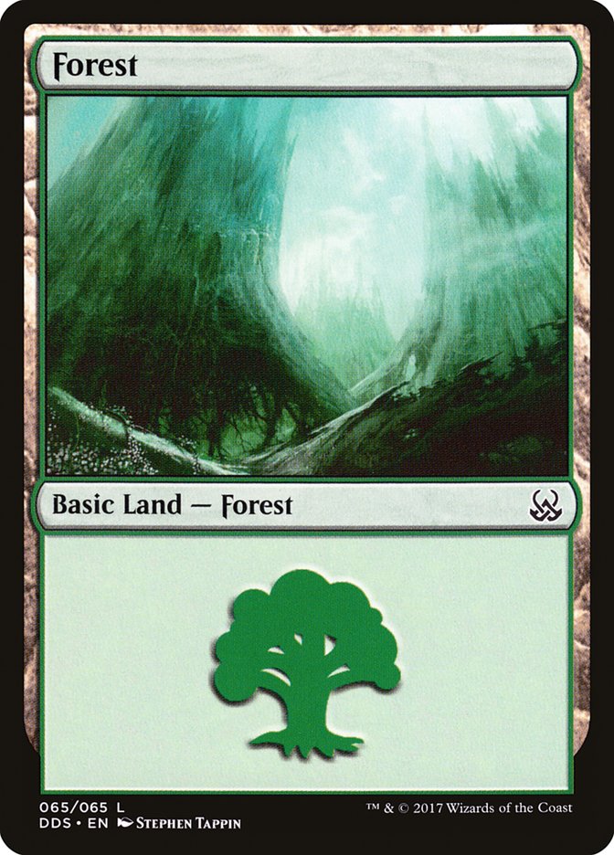 Forest (65) [Duel Decks: Mind vs. Might] | Magic Magpie