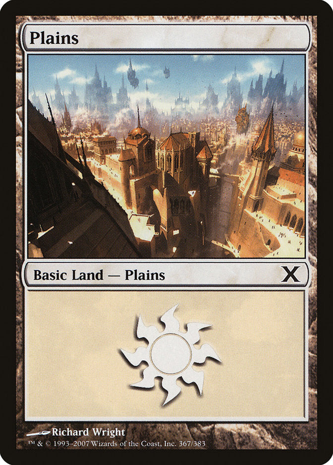 Plains (367) [Tenth Edition] | Magic Magpie