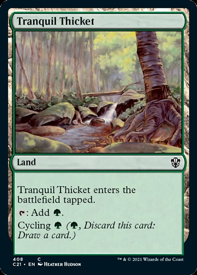 Tranquil Thicket [Commander 2021] | Magic Magpie