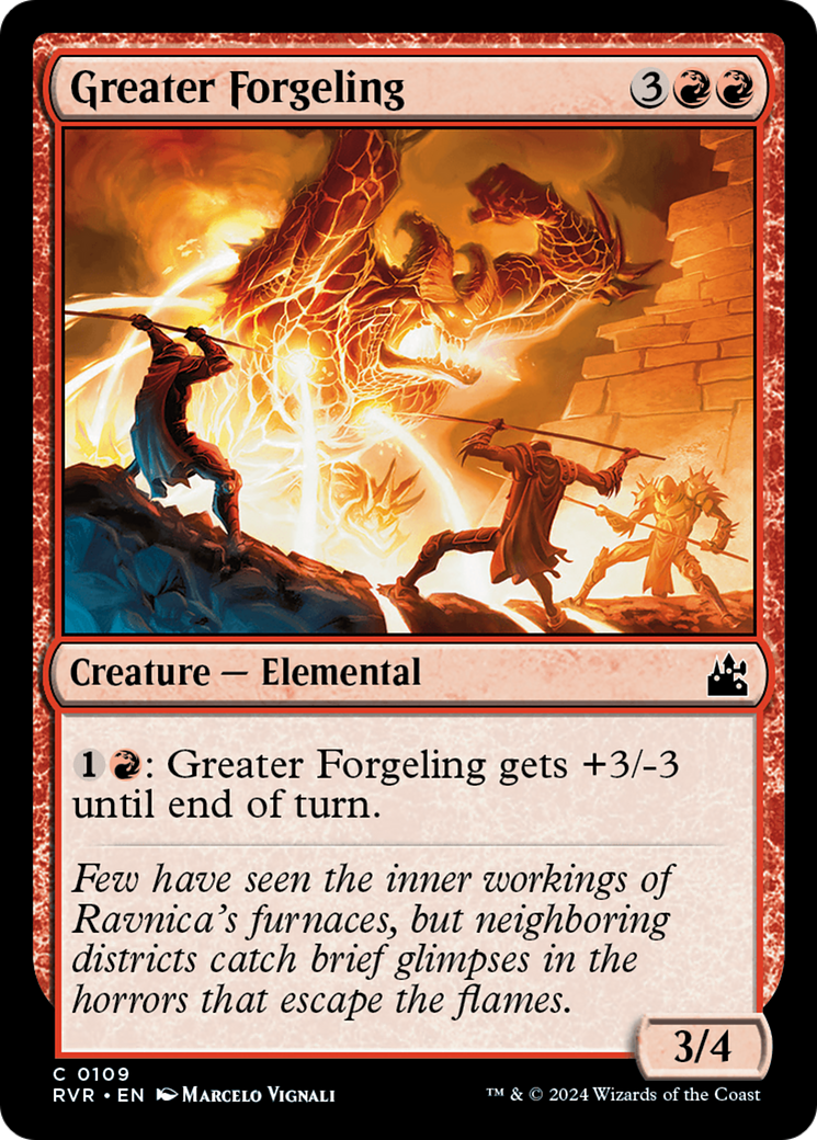 Greater Forgeling [Ravnica Remastered] | Magic Magpie