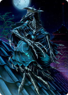 Jin-Gitaxias, Progress Tyrant Art Card [Kamigawa: Neon Dynasty Art Series] | Magic Magpie