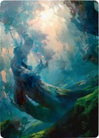 Forest 3 Art Card [Zendikar Rising Art Series] | Magic Magpie