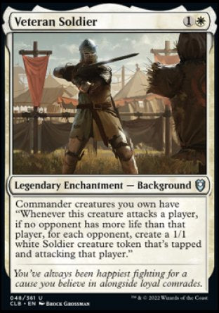 Veteran Soldier [Commander Legends: Battle for Baldur's Gate] | Magic Magpie