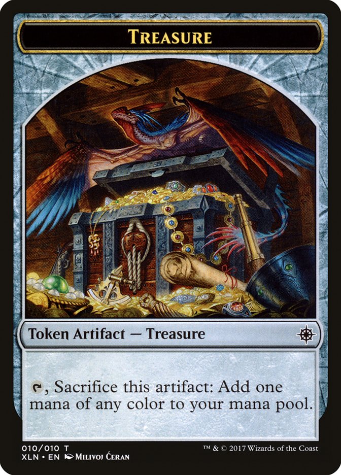 Treasure (010/010) [Ixalan Tokens] | Magic Magpie