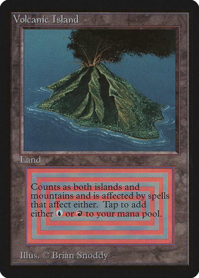 Volcanic Island [Limited Edition Beta] | Magic Magpie