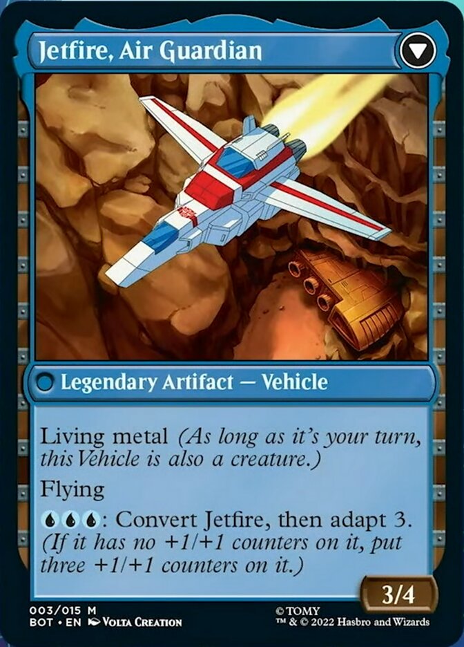 Jetfire, Ingenious Scientist // Jetfire, Air Guardian [Universes Beyond: Transformers] | Magic Magpie