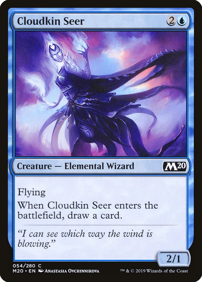 Cloudkin Seer [Core Set 2020] | Magic Magpie