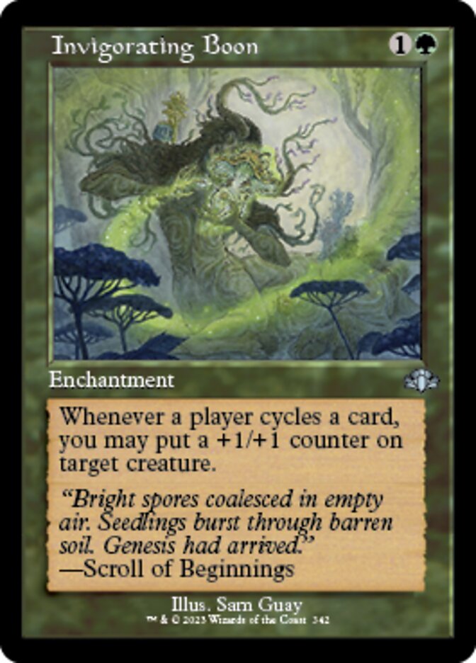 Invigorating Boon (Retro) [Dominaria Remastered] | Magic Magpie