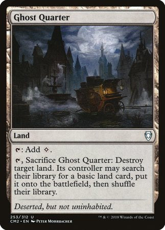 Ghost Quarter [Commander Anthology Volume II] | Magic Magpie