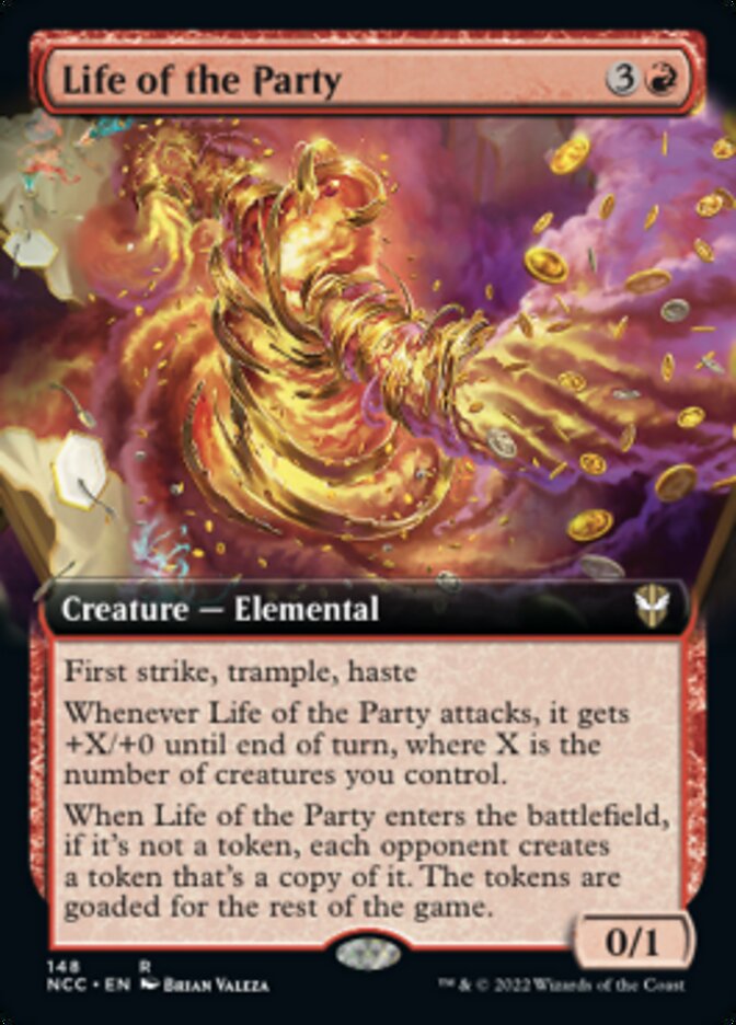 Life of the Party (Extended Art) [Streets of New Capenna Commander] | Magic Magpie