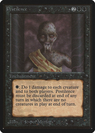 Pestilence [Limited Edition Beta] | Magic Magpie