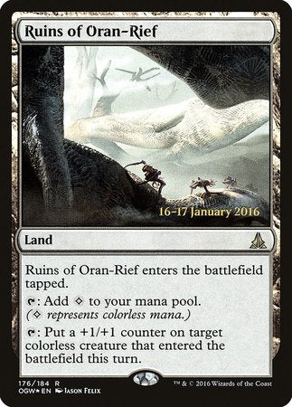 Ruins of Oran-Rief [Oath of the Gatewatch Promos] | Magic Magpie