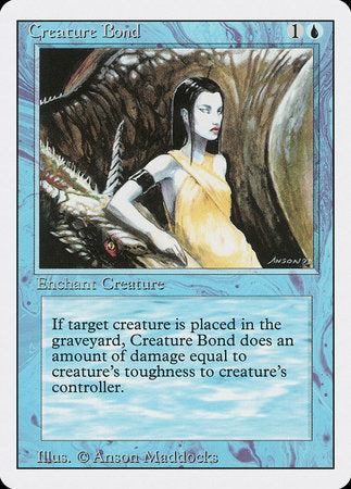 Creature Bond [Revised Edition] | Magic Magpie