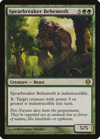 Spearbreaker Behemoth [Shards of Alara] | Magic Magpie