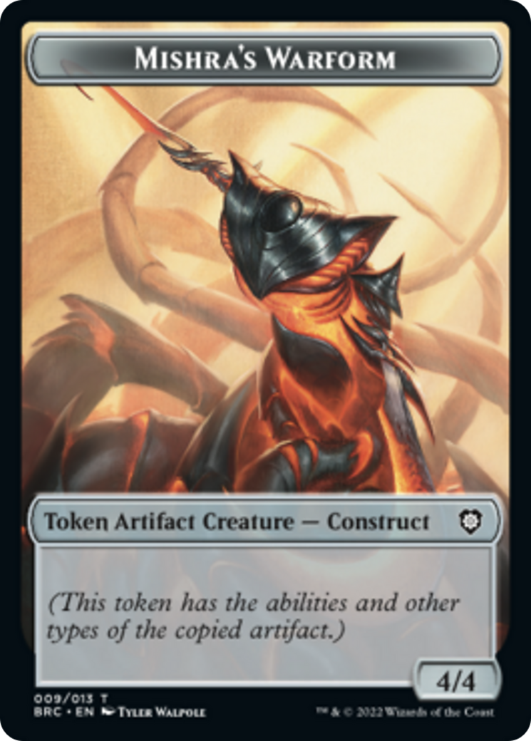 Mishra's Warform // Inkling Double-Sided Token [The Brothers' War Commander Tokens] | Magic Magpie