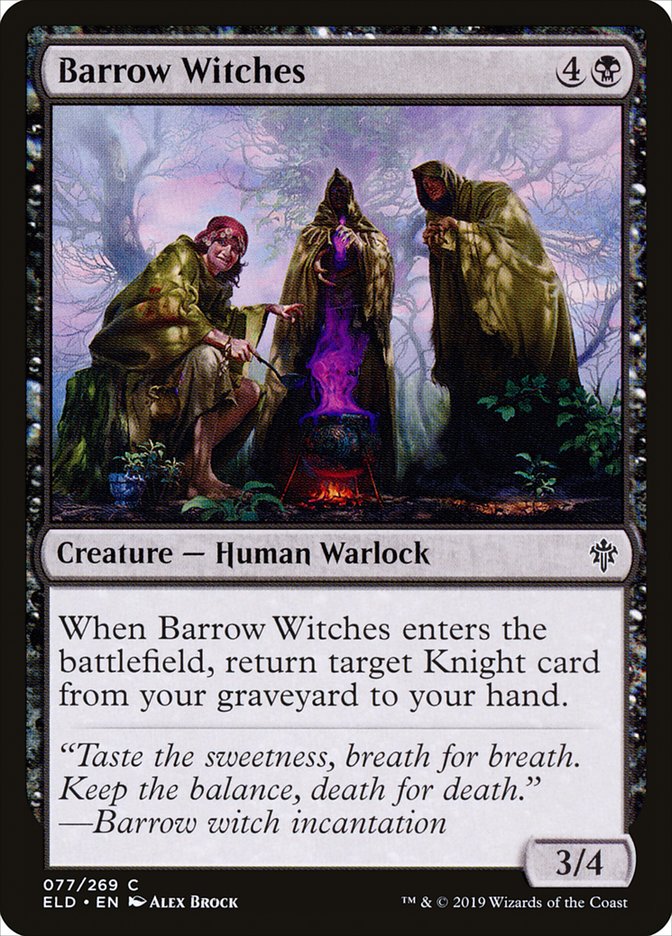 Barrow Witches [Throne of Eldraine] | Magic Magpie