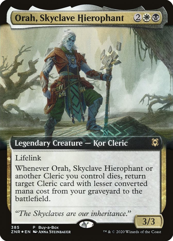 Orah, Skyclave Hierophant (Buy-A-Box) [Zendikar Rising] | Magic Magpie