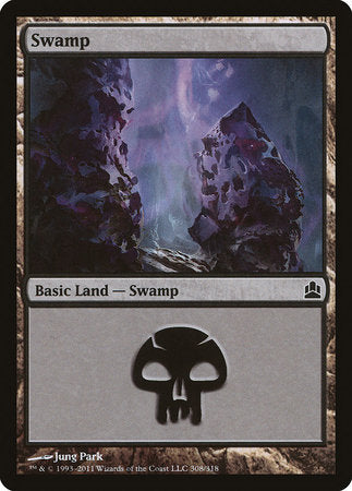 Swamp (308) [Commander 2011] | Magic Magpie