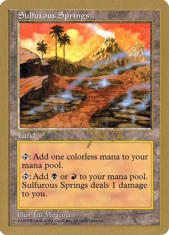 Sulfurous Springs (Jakub Slemr) [World Championship Decks 1997] | Magic Magpie