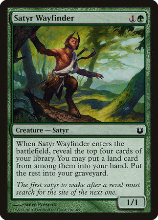 Satyr Wayfinder [Born of the Gods] | Magic Magpie