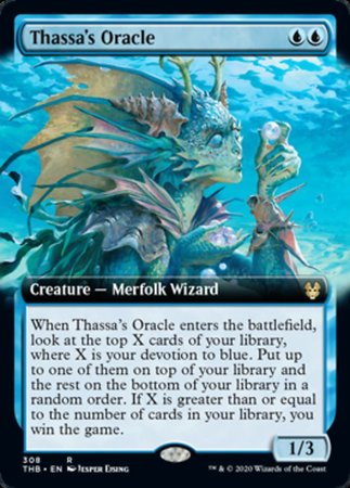 Thassa's Oracle (Extended Art) [Theros Beyond Death] | Magic Magpie