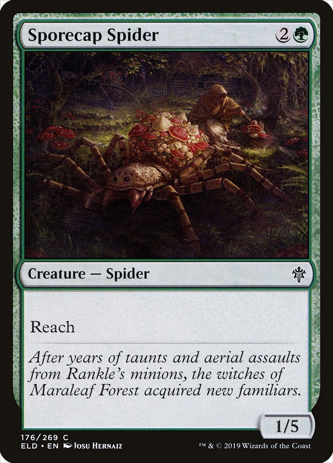 Sporecap Spider [Throne of Eldraine] | Magic Magpie