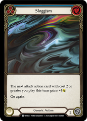 Sloggism (Blue) [U-WTR223] (Welcome to Rathe Unlimited)  Unlimited Rainbow Foil | Magic Magpie