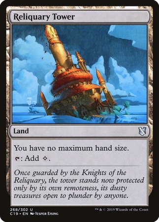 Reliquary Tower [Commander 2019] | Magic Magpie