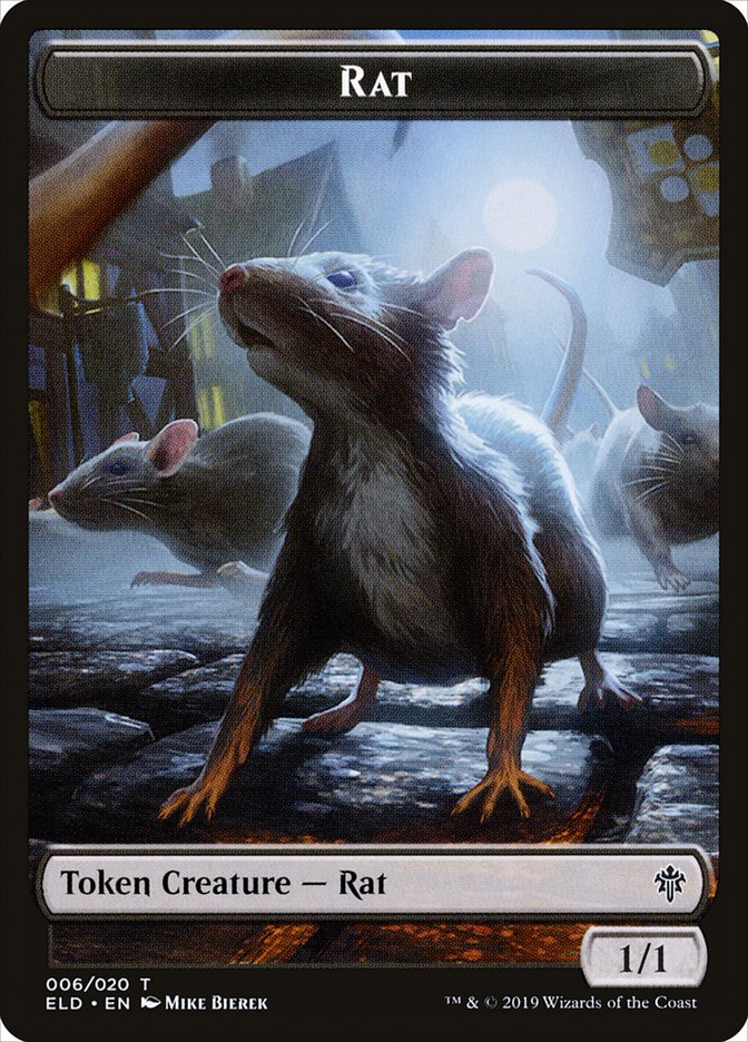 Rat [Throne of Eldraine Tokens] | Magic Magpie
