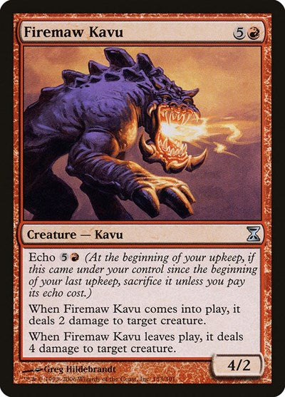 Firemaw Kavu [Time Spiral] | Magic Magpie