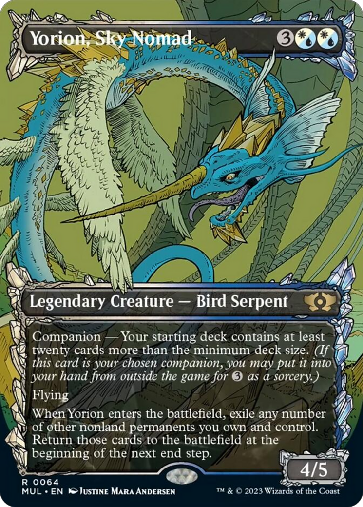 Yorion, Sky Nomad [Multiverse Legends] | Magic Magpie