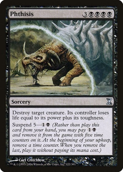 Phthisis [Time Spiral] | Magic Magpie