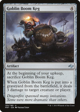 Goblin Boom Keg [Fate Reforged] | Magic Magpie