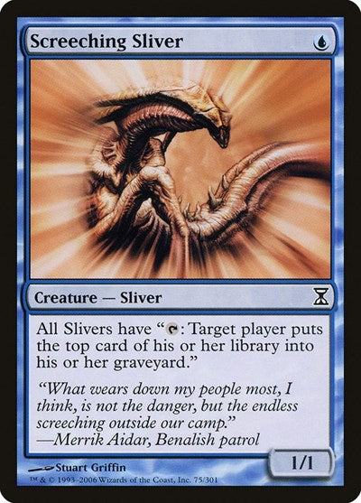 Screeching Sliver [Time Spiral] | Magic Magpie