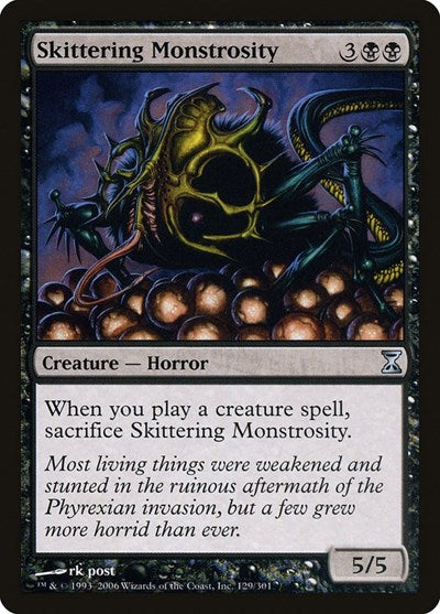 Skittering Monstrosity [Time Spiral] | Magic Magpie