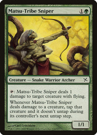 Matsu-Tribe Sniper [Betrayers of Kamigawa] | Magic Magpie