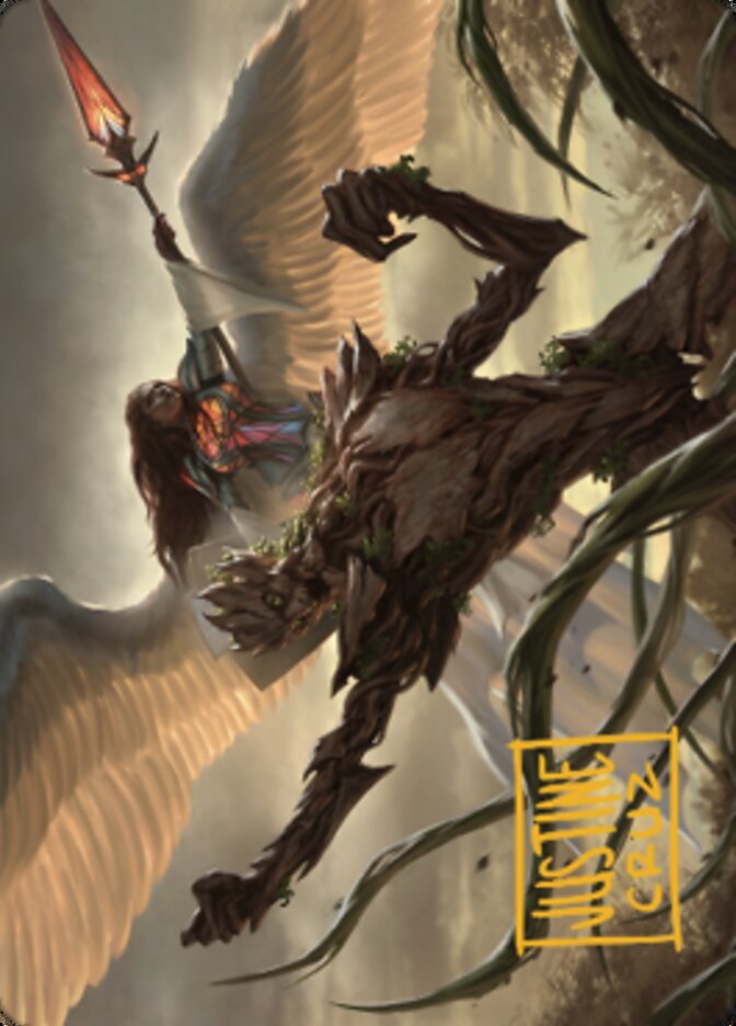 Strength of the Coalition Art Card (Gold-Stamped Signature) [Dominaria United Art Series] | Magic Magpie