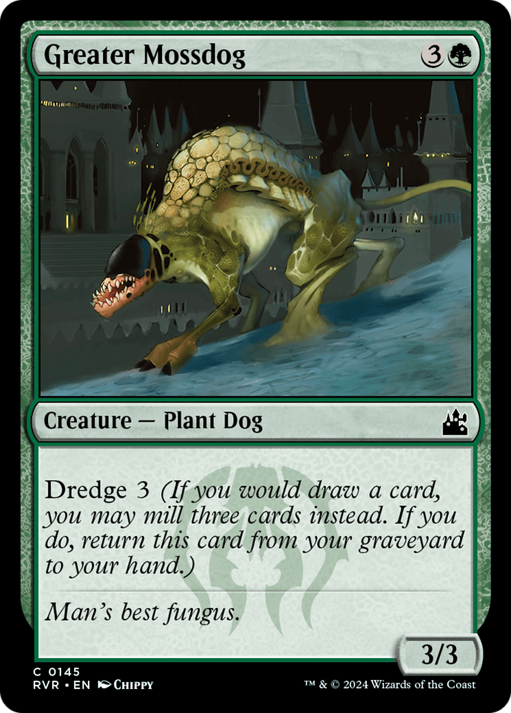 Greater Mossdog [Ravnica Remastered] | Magic Magpie