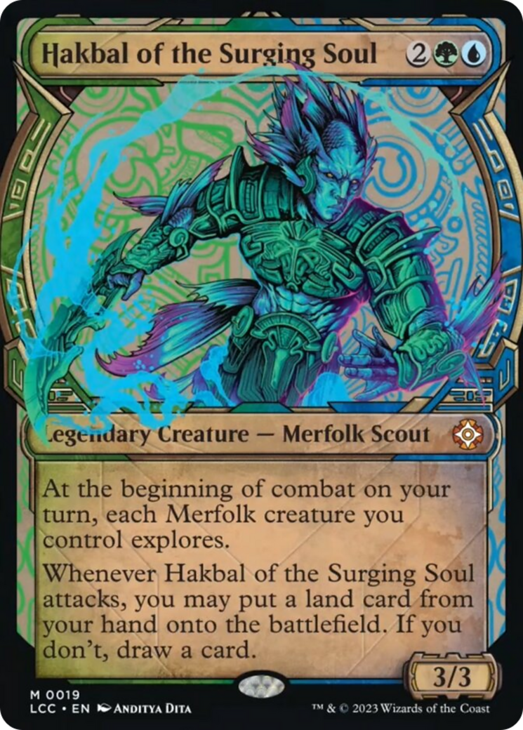 Hakbal of the Surging Soul (Showcase) [The Lost Caverns of Ixalan Commander] | Magic Magpie