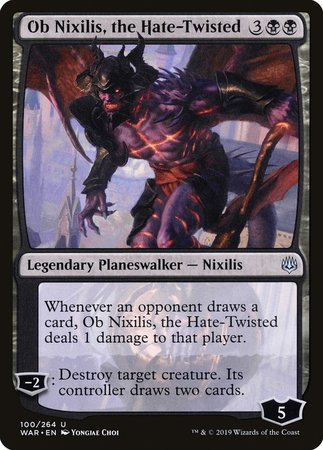 Ob Nixilis, the Hate-Twisted [War of the Spark] | Magic Magpie