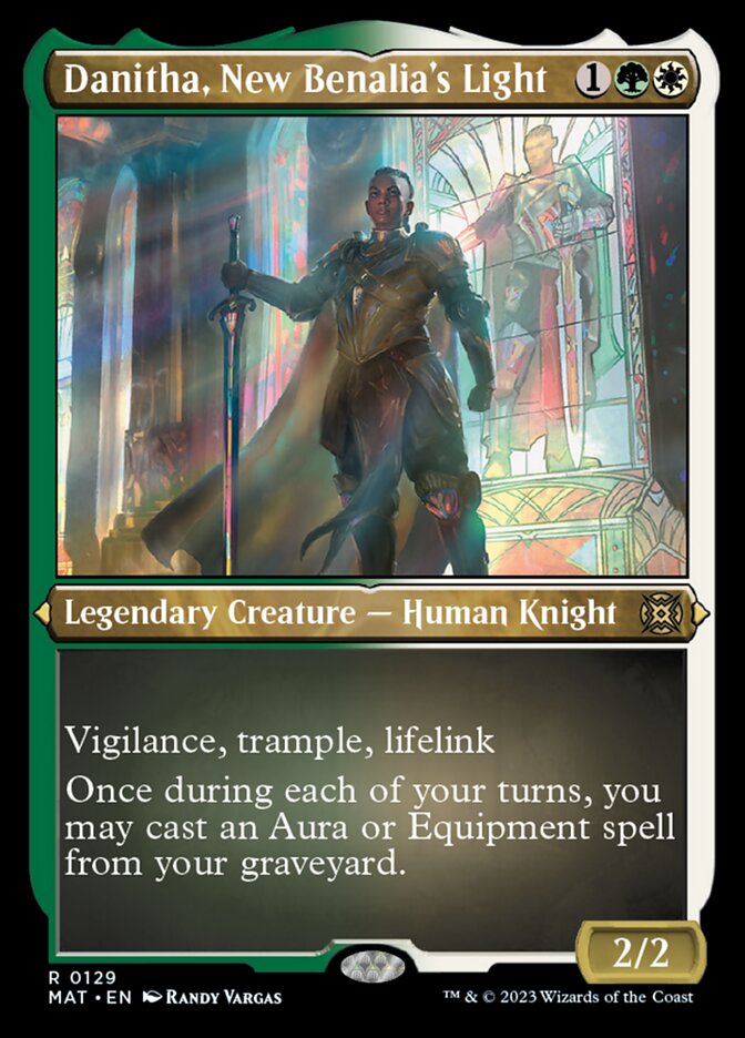 Danitha, New Benalia's Light (Foil Etched) [March of the Machine: The Aftermath] | Magic Magpie