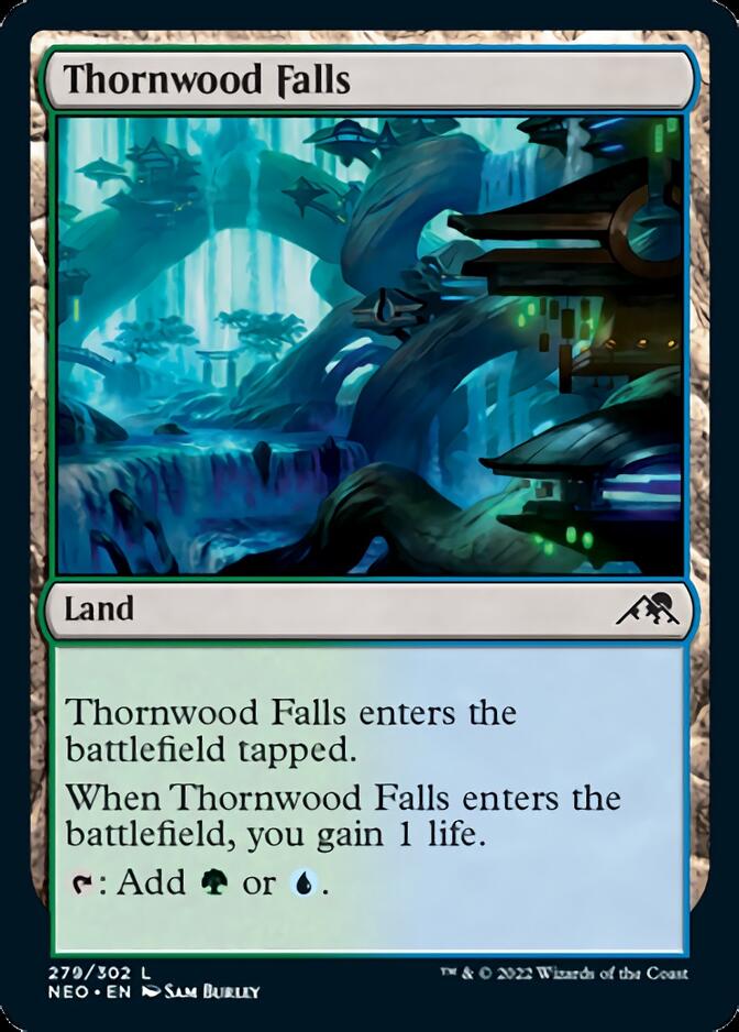 Thornwood Falls [Kamigawa: Neon Dynasty] | Magic Magpie