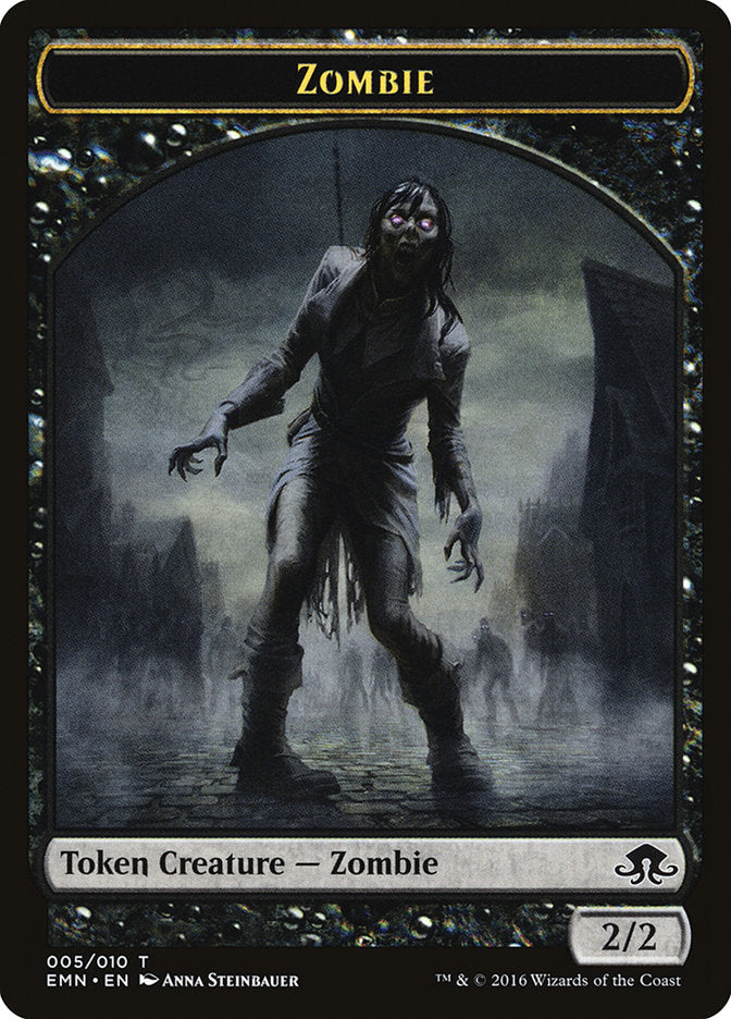 Zombie (005/010) [Eldritch Moon Tokens] | Magic Magpie