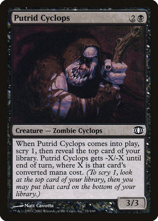Putrid Cyclops [Future Sight] | Magic Magpie