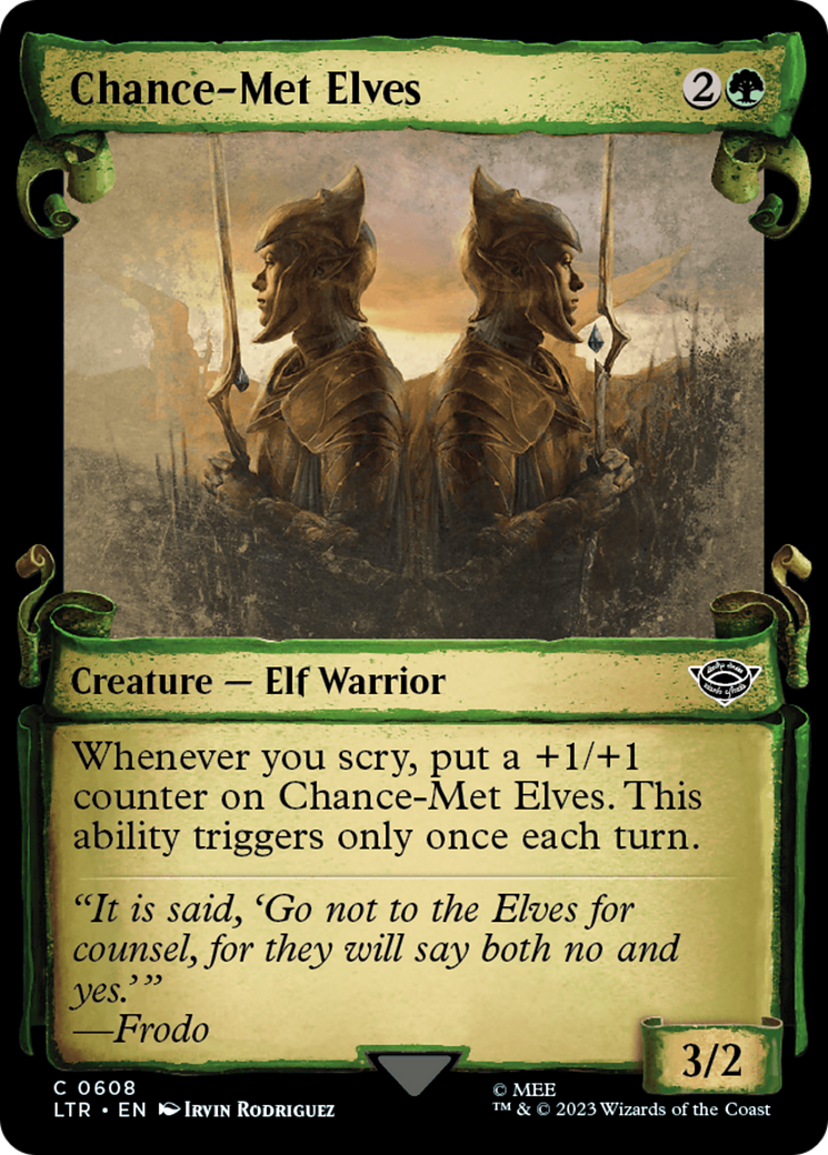 Chance-Met Elves [The Lord of the Rings: Tales of Middle-Earth Showcase Scrolls] | Magic Magpie