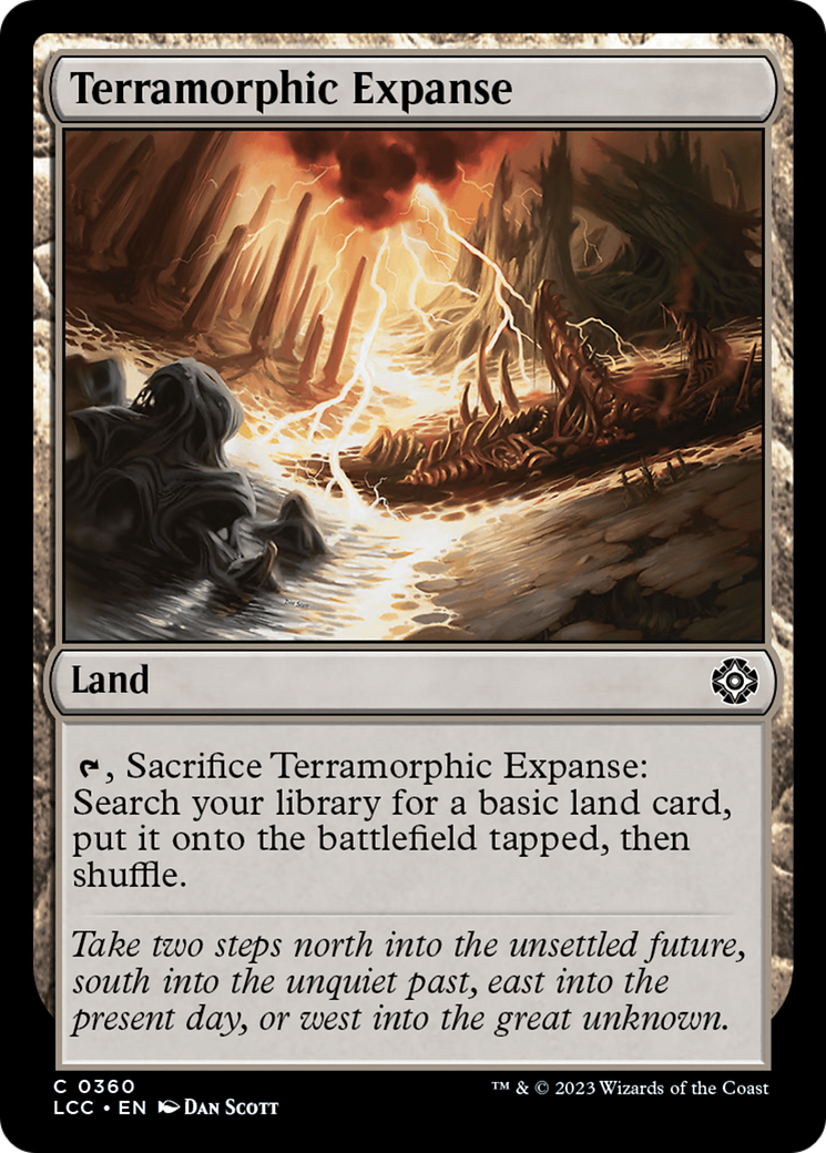 Terramorphic Expanse [The Lost Caverns of Ixalan Commander] | Magic Magpie