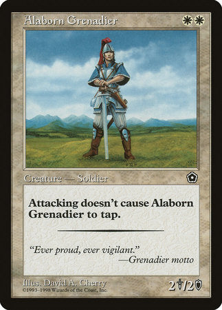 Alaborn Grenadier [Portal Second Age] | Magic Magpie